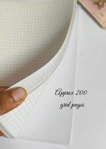 A5 rillakuma deco grid journal