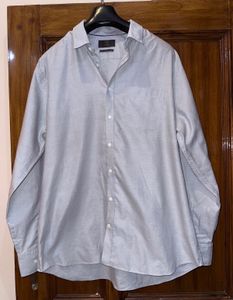 M&S Classic grey Button-Down Shirt