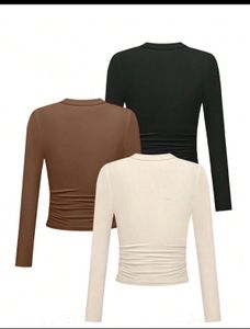little box two Long Sleeve Collared Tops comboof 2