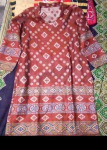 Ethnic Print  Winter Woolen Kurta
