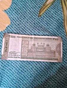 ₹500 Indian Rupee Note 786no.
