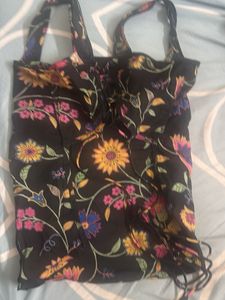 Floral Print Spaghetti Strap Top