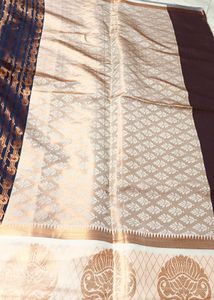 Elegant Blue Silk Saree