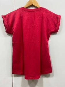 Women’s Red Printed T-shirt