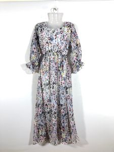 White Printed Dress(Women’s)