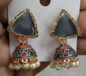 Charming Trio of Ethnic Earrings