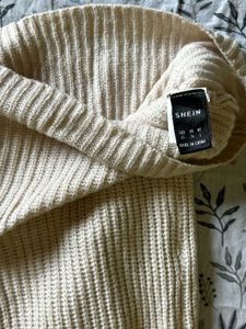 Cozy Knit Wrap Sweater Dress
