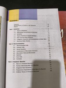 Chemistry Part I Textbook for Class XII