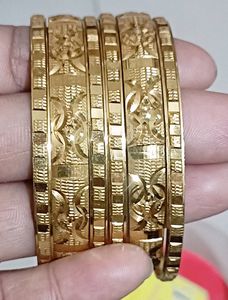 Gold Plated Bangles