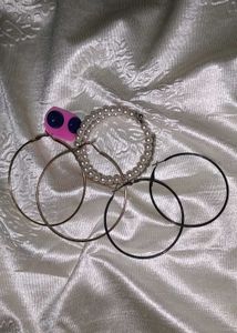 Combo Earrings With Bracelet