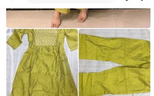 Elegant Olive Kurta Set