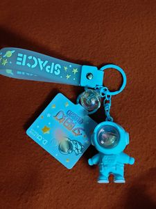 Sparkling Astronaut Key Chains