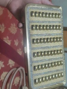 party wear Golden cluch bag for Bride's