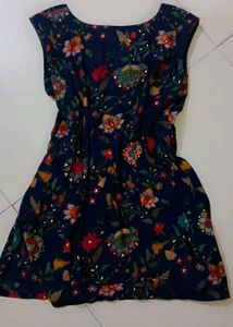 Y2k arcylic printed kurti