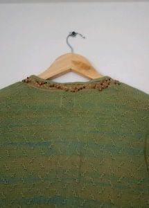 Green Ekle' Cardigan