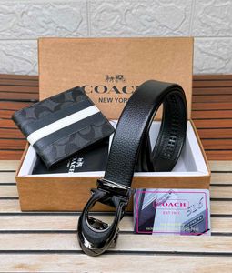 coach belt wallets set