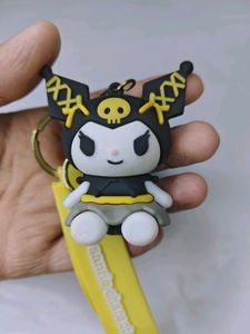 Cute Kuromi Character Keychain