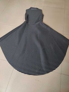 Striped High-Low Dress