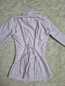 ୨୧ dreamy corset back shirt ✧