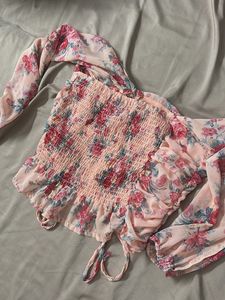 cute pink baloon top