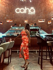 SALE - Pink Reddish Sleeveless Midi Dress