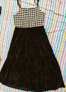 Retro Velvet Dress