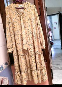 🌸 Floral Printed Midi Dress | Mosee | Long Sleeve