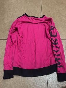 Pink Mickey Mouse Long Sleeve Top