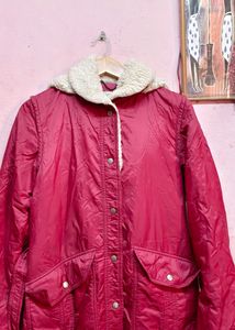 Korea Imported Maroon Heavy Jackets (Women's)