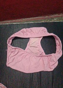 Pink Cotton Briefs