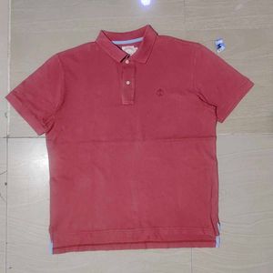 brooks brothers 1818 Men's Red Polo T-Shirt