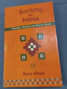 Society in India by Ram Ahuja