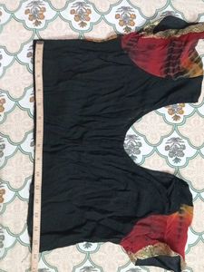 Beautiful Indian Saree with stitched blouse
