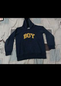 Hoodie With Free Cap For 6 to 8 Year Boy