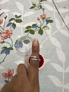 Silver Elegant Ring with Mark in Presentation Box