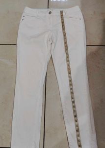 Classic White Women's Pants