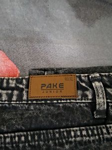 Vintage Wash Denim Jeans