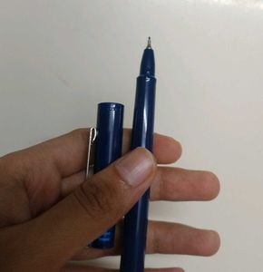 Pack of 6 Blue Fine Writer Pens Set