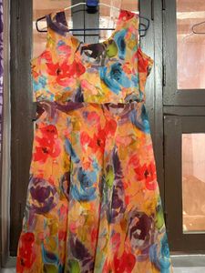 Floral Print Kurta Set