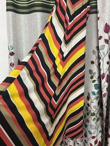 Vibrant Striped Maxi Dress