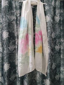 Floral Watercolor Scarf