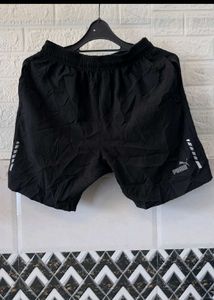 Puma Black Running Shorts