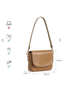 Fastrack Tan Crossbody Bag