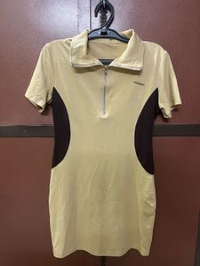 Women's Color Block Polo Dress