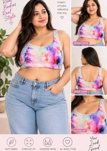 Tie-Dye Sports Bra 38"-40"