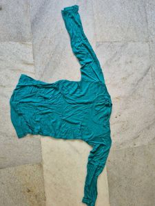 Teal Long Sleeve Top