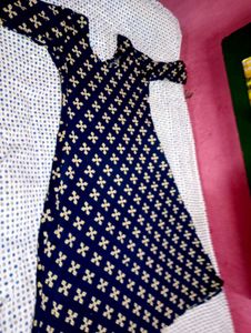 Stylish Navy Blue Printed Kurta