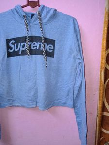 🎀150rs SALE🎀Supreme Logo Hoodie - Blue