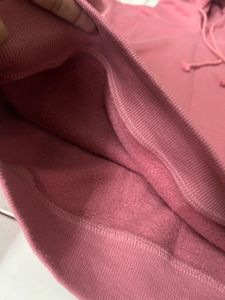 pink hoodie