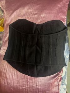 Chic Black Corset Top